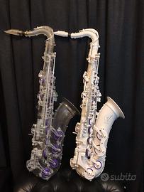 SAXOFONO TENORE VIBRATO TRASPARENTE