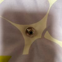 Charm Pandora rosa in vetro