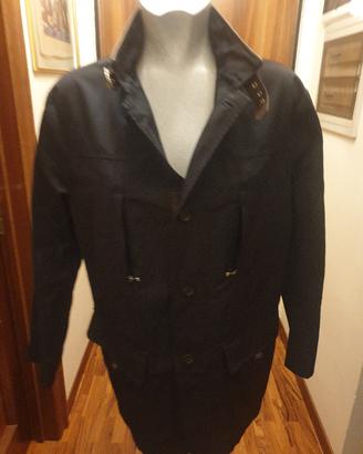 Giaccone Trussardi Vintage 50 Dettagli in Pelle