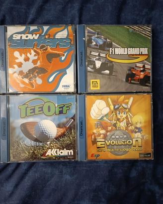 lotto 4 giochi sega dreamcast