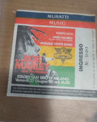 biglietto concerto bob marley