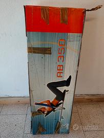 panca per addominali 