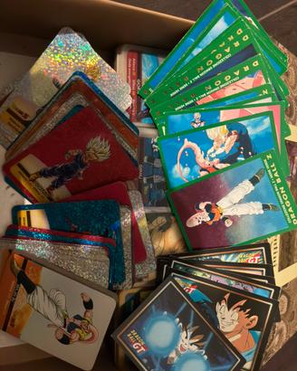 Lotto 600 lamincards dragon ball + extra