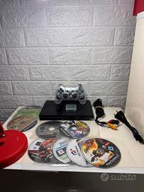 PlayStation 2 Superslim + controller + giochi