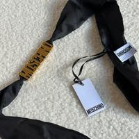 Moschino Foulard con placca logo