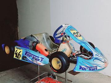 KART BAMBINI MINIKART 60 PRONTO PISTA CARRELLO REV