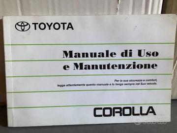 Libretti uso e manutenzione TOYOTA