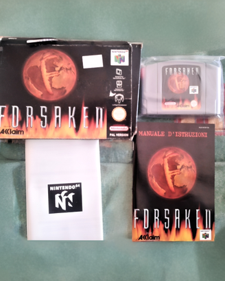 Forsaken "Nintendo 64" Videogioco "NUOVO* RARO