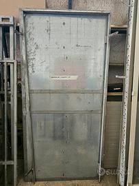 portoncino in ferro zingato + telaio 