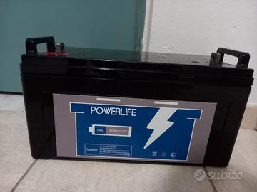 Batteria al gel Powerlife 12V 200Ah 