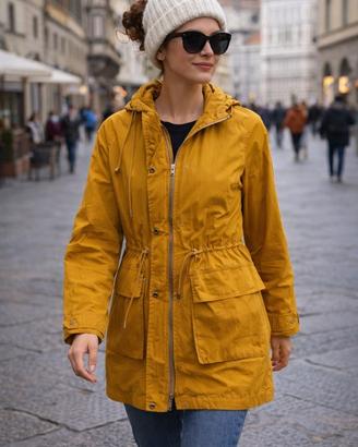 Parka AKER Senape - Interno Pelliccia