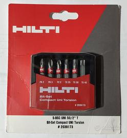 Set inserti Hilti per avvitatore 