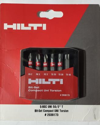 Set inserti Hilti per avvitatore 