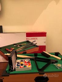 Mini Biliardo da Tavolo – Set completo con stecche