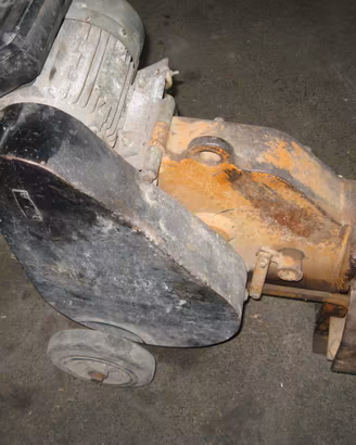 CESOIA-TRONCATRICE DA CANTIERE EDILIZIA -380 VOLT