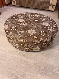 Pouf marrone