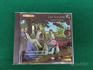 Late romantic serenades for strings CD