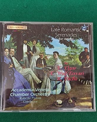 Late romantic serenades for strings CD