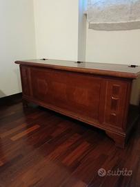 panca contenitore noce 