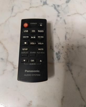 telecomando per audio sourraund 