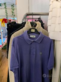Polo Lacoste viola - M