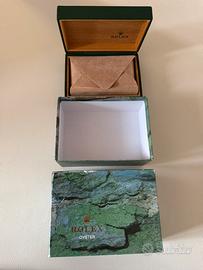 Scatola e controscatola rolex datejust ref. 16234