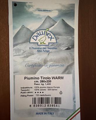 piumino lett