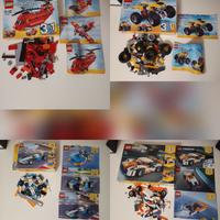 Vari set Lego Creator 3 in 1
