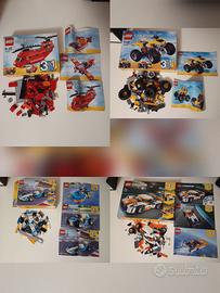 Vari set Lego Creator 3 in 1