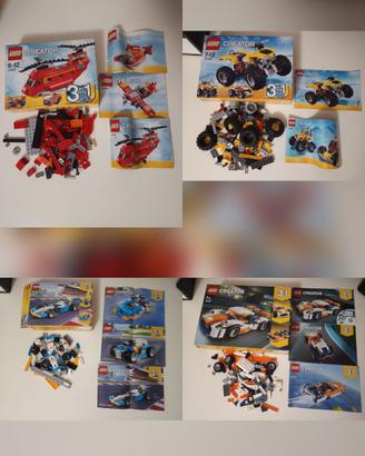 Vari set Lego Creator 3 in 1