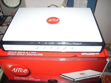 Modem Alice Gate 2 Plus ethernet Usb mai usato