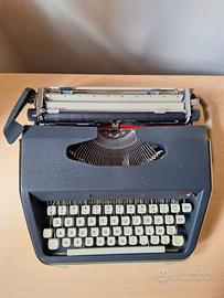Macchina da scrivere portatile vintage Antares 20 