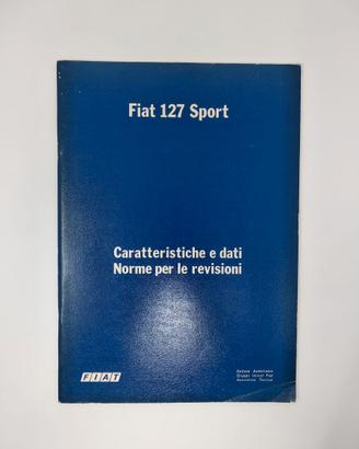 Libretto officina Fiat 127 Sport