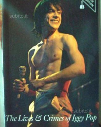 Iggy pop "the lives & crimes" by m.west, 1987