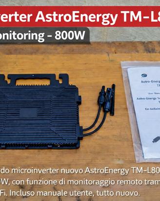 Microinverter per balconi solari