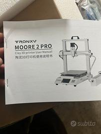 Stampante 3d argilla tronxy moore2pro
