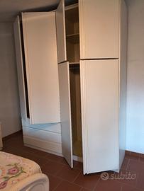 armadio 4 ante stagionale in legno 