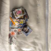 66 francobolli india diversi