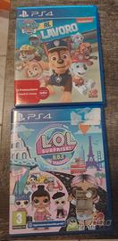 2 GIOCHI PS4 PAW PATROL E LOL