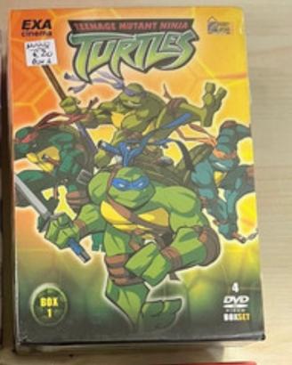 Tartarughe ninja box dvd nuovo raro