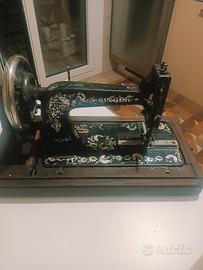 macchina da cucire Singer da collezione antica