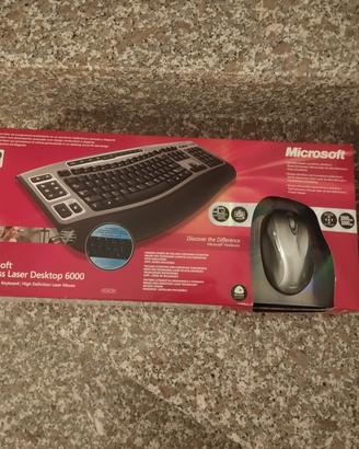 Microsoft wireless laser desktop 6000 nuovo
