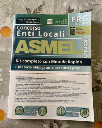 Concorso Enti Locali: Asmel 2025