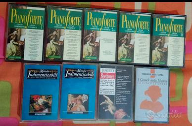 Set 9 Audiocassette musica classica Beethoven 