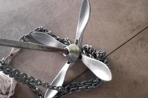 Ancora ombrello 8.5 kg, cima, catena salvaancora