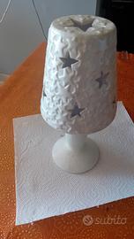 lampada porta candela