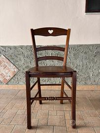 Sedie in legno - 4 disponibili