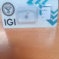 diamante naturale in blister 