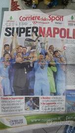 Corriere dello Sport Titoli calcio NAPOLI