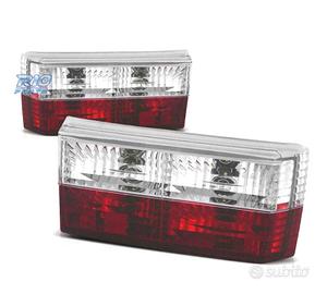 FANALI PER VOLKSWAGEN VW GOLF 1, 78-93 ROSSO CROMA